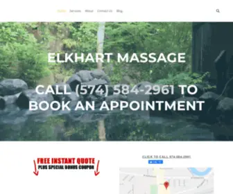 Elkhartmassage.com(Elkhart Massage) Screenshot