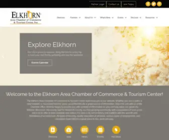 Elkhornchamber.com(Elkhorn Area Chamber of Commerce) Screenshot