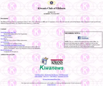 Elkhornkiwanis.org(Elkhorn Kiwanis) Screenshot