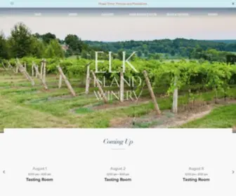 Elkislandwinery.com(Elk Island Winery) Screenshot