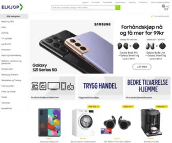 Elkjop.com(Elkjøp) Screenshot