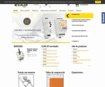 Elkoep.es(Fabricante de dispositivos electrónicos) Screenshot