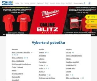 Elkov.cz(ELKOV elektro) Screenshot