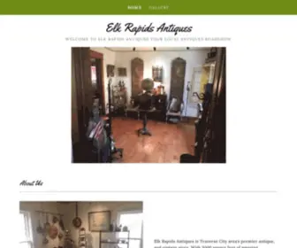 Elkrapidsantiques.com(Elk Rapids Antique Market) Screenshot