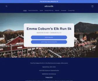 Elkrun5K.com(The most beautiful 5k in the world (and one epic post race party)) Screenshot