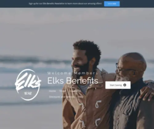 Elksbenefits.com(Elksbenefits) Screenshot