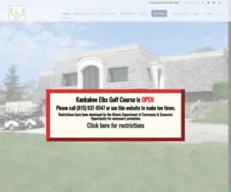 Elksgolf627.com(Kankakee Elks) Screenshot