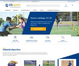 Elksport.com(Tienda de material deportivo) Screenshot