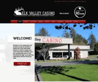 Elkvalleycasino.com(Crescent City) Screenshot