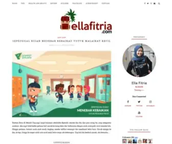 Ellafitria.com(Ella Fitria) Screenshot