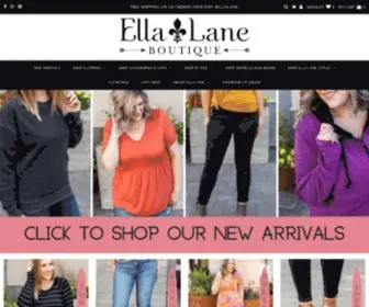 Ellalane.com(Ella Lane Home) Screenshot
