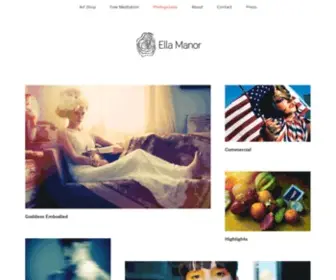 Ellamanor.com(The website of Ella Manor) Screenshot