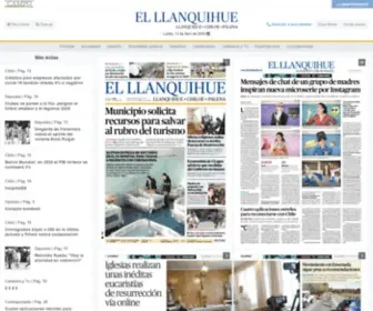 Ellanquihue.cl(El Llanquihue) Screenshot