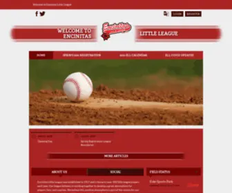 Ellbaseball.org(Ellbaseball) Screenshot