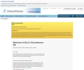 Ellcchoicehomes.org.uk(Ellcchoicehomes) Screenshot