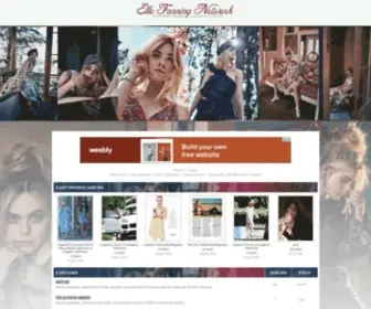 Elle-Fanning.org(Elle Fanning Network) Screenshot
