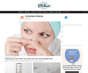 Elleadore.com(La communauté qui donne la parole aux femmes) Screenshot