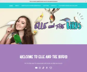 Elleandthebirds.com(Elle and the Birds) Screenshot