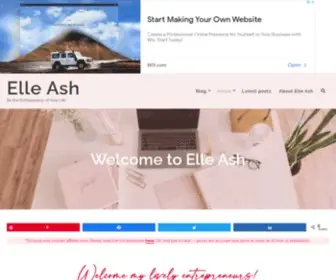 Elleash.blog(ELLE ASH BLOG) Screenshot