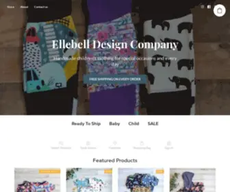 Ellebelldesign.com(Ellebell Design Company) Screenshot