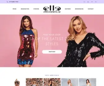 Ellecouture.ca(Elle Couture) Screenshot