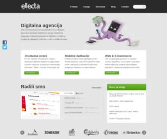 Ellecta.rs(Digitalna Agencija (SMM) Screenshot