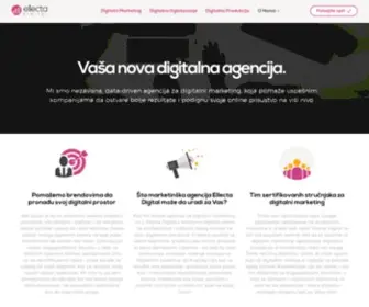 Ellectadigital.rs(Digitalna Marketing Agencija) Screenshot