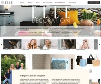 Elledecoration.se(Decoration) Screenshot