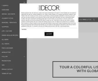 Elledecor.com(Home Decor) Screenshot