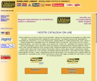 Elleemmeshop.com(Modellismo) Screenshot