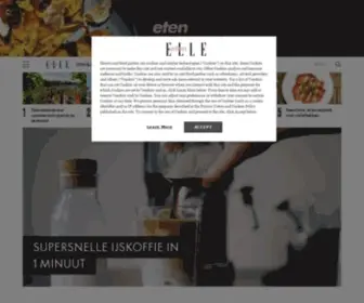Elleeten.nl(ELLE Eten) Screenshot