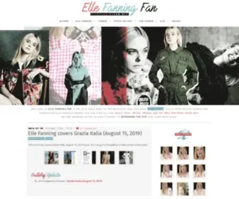 Ellefanningfan.net(Elle Fanning Fan) Screenshot