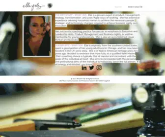 Ellefitz.com(About Elle) Screenshot