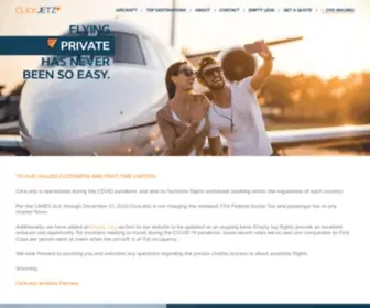 Ellejet.com(Private Jet Charter Flights) Screenshot