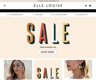 Ellelouisedesigns.com(Shop ELLE LOUISE online) Screenshot