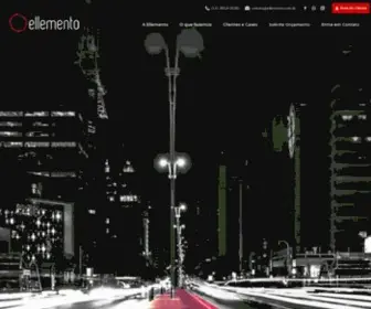 Ellemento.com.br(Agência Digital) Screenshot
