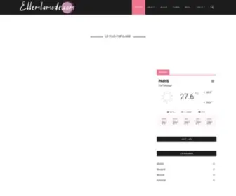 Ellemlamode.com(Elle M la Mode : Le webzine mode le plus branché) Screenshot