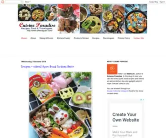 Ellenaguan.com(Singapore Food Blog) Screenshot