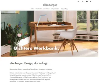 Ellenbergerdesign.de(Ellenberger: Designermöbel) Screenshot