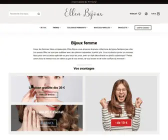 Ellenbijoux.com(Bijoux femme) Screenshot