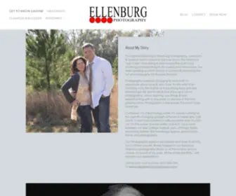 Ellenburgphotography.com(About Ellenburg Photography) Screenshot