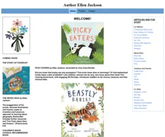 Ellenjackson.net(Author Ellen Jackson) Screenshot