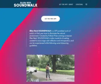 Ellenreidsoundwalk.com(Ellen Reid SOUNDWALK) Screenshot