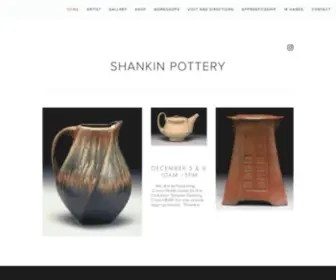 Ellenshankin.com(Shankin Pottery) Screenshot