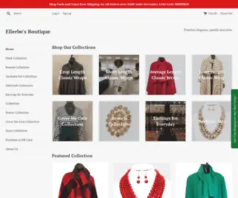 Ellerbesboutique.com(Ellerbe's Boutique) Screenshot