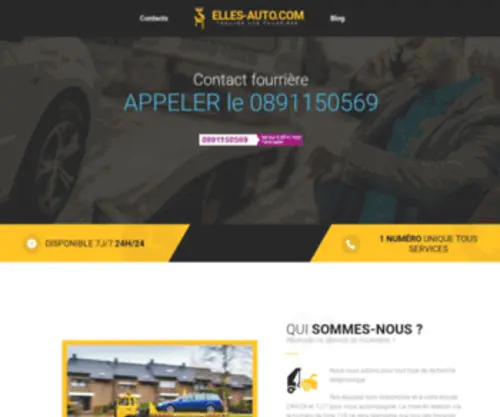 Elles-Auto.com(Fourrière) Screenshot