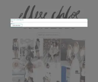 Ellesechloe.com(HOME) Screenshot