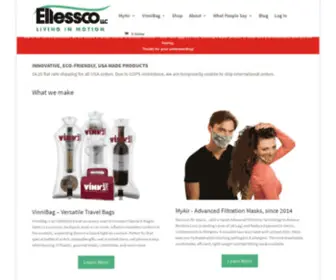 Ellessco.com(Innovative, Eco-Friendly, USA Made Products) Screenshot