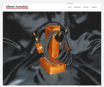 Ellevenacoustica.com(Home) Screenshot