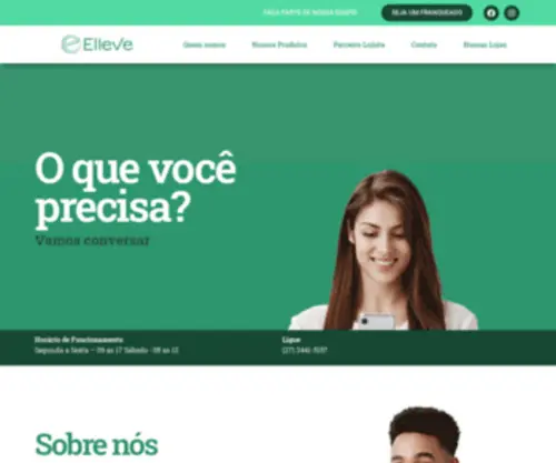 Ellevepromotora.com.br(Credito para realizar seus sonhos) Screenshot